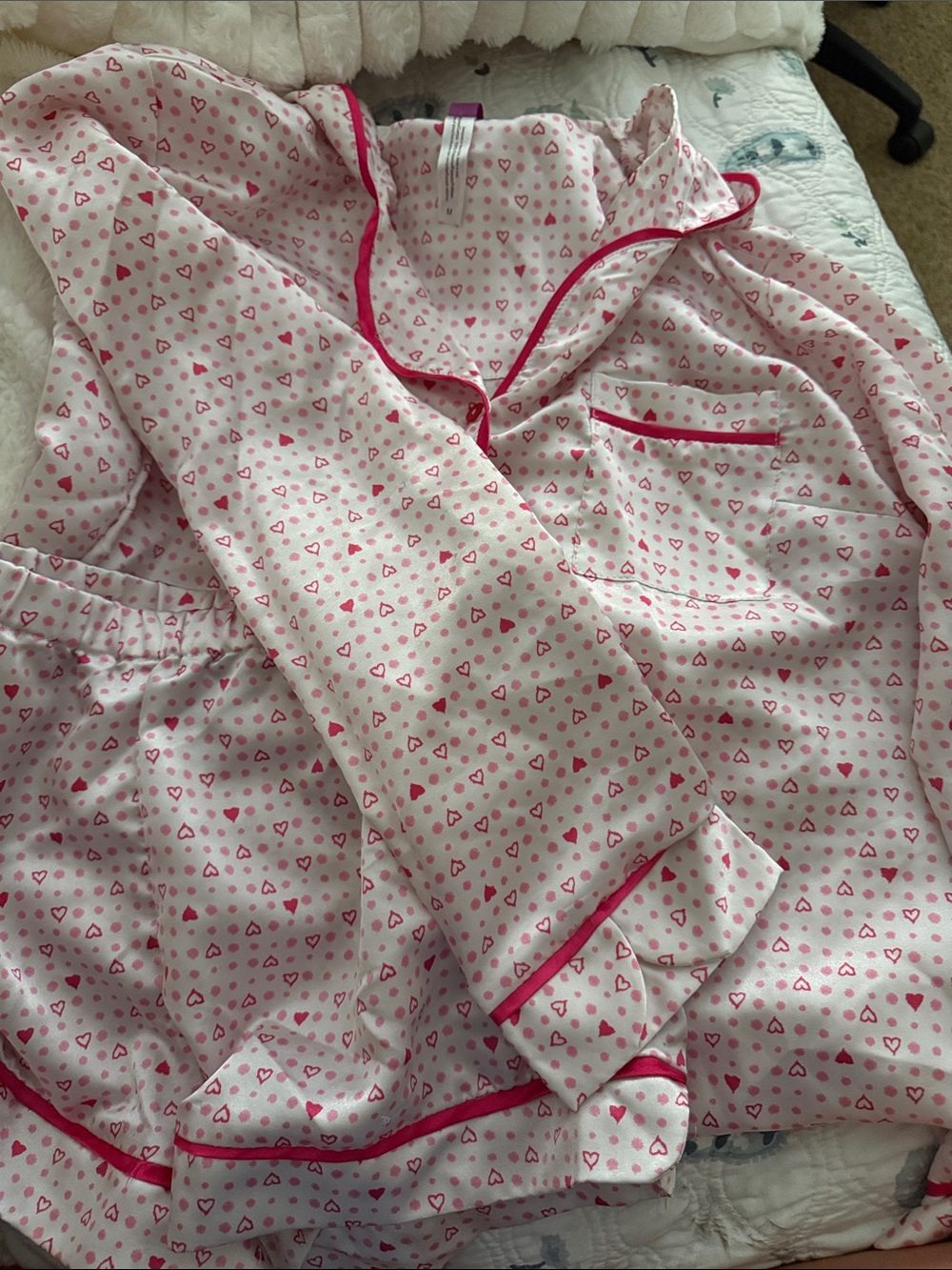 Woman’s Adore Me Silk Pj Set